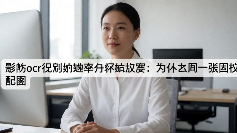影响ocr识别准确率的关键因素:为什么同一张图识 配图